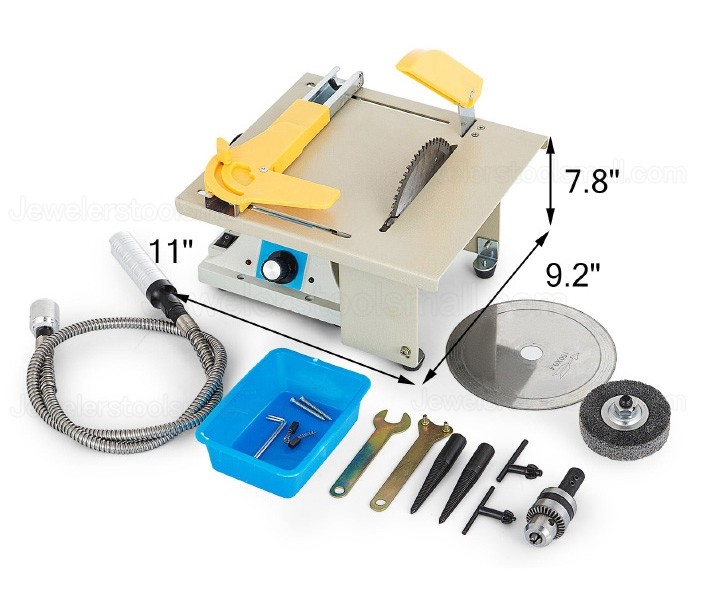 Portable Saw Gemstone GEM Cutting Polishing Carving Machine